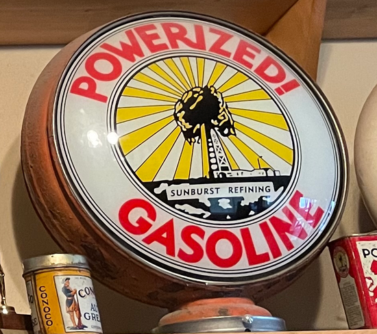 Powerized! Gasoline Globe - Montana