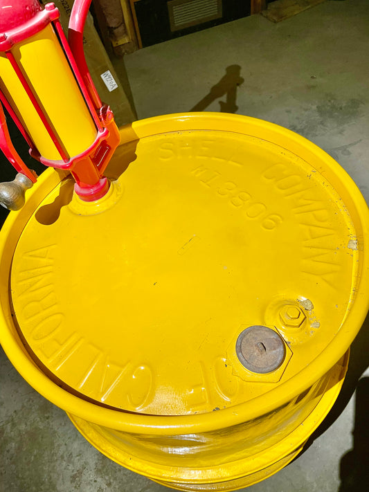 Shell Oil Drum